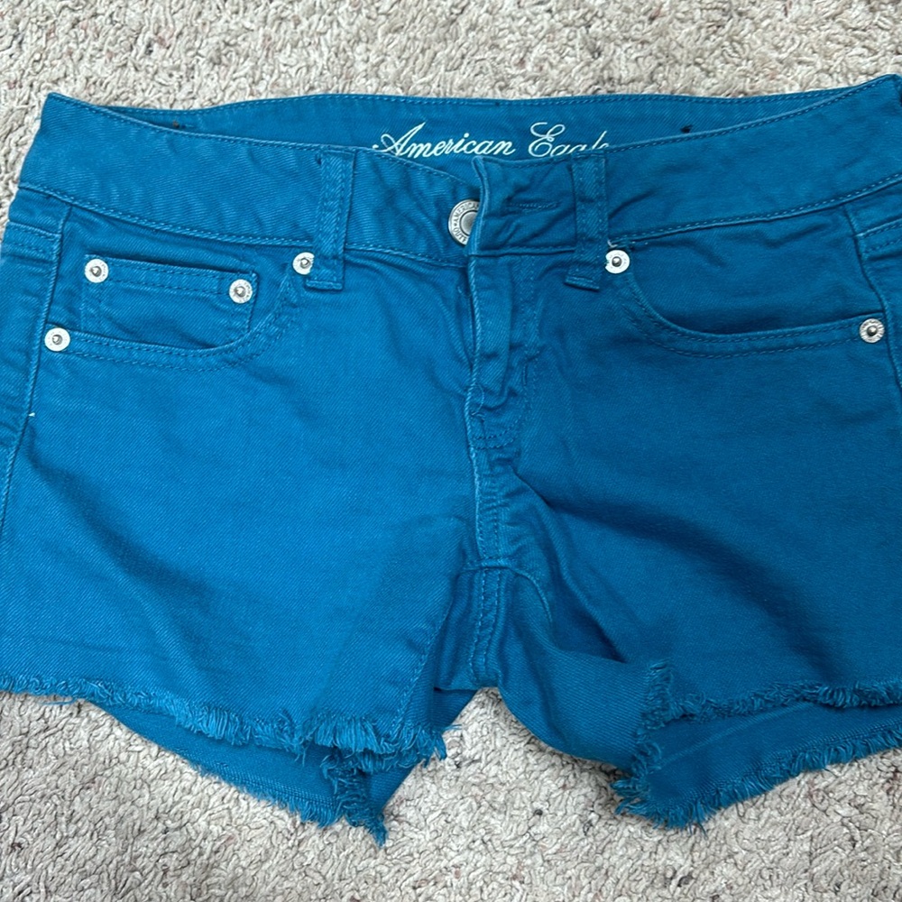 American Eagle blue jean shorts